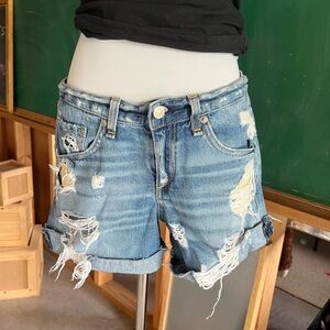 Rag and Bone cut offs. Very distressed. Size 26.